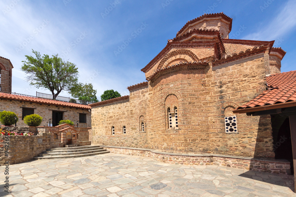 Panoramic view of Meteora Monasteries, Thessaly, Greece