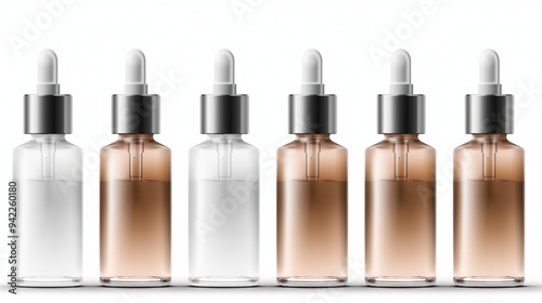 A Sleek and Elegant Design Displaying the Bottle’s Shape and Potential Uses in Skincare or Cosmetics