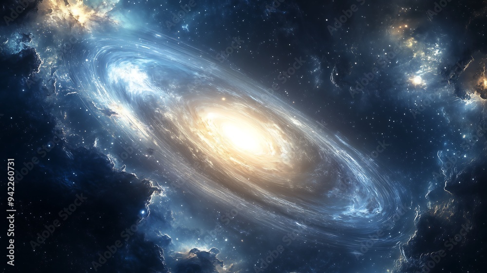 Obraz premium infinity galaxy space