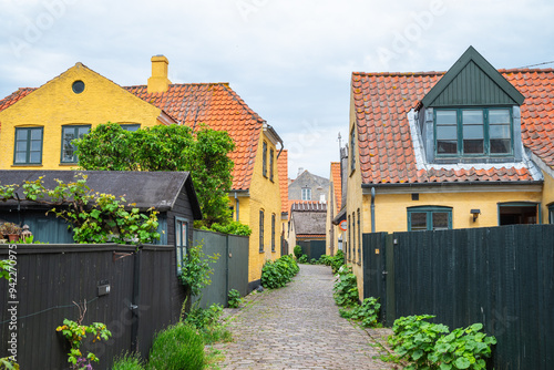 Town of Dragor near Copenhagen in Denmark photo