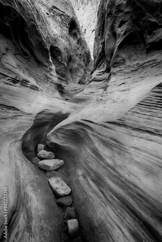 Utah, Emery County. Little Wildhorse Canyon photo