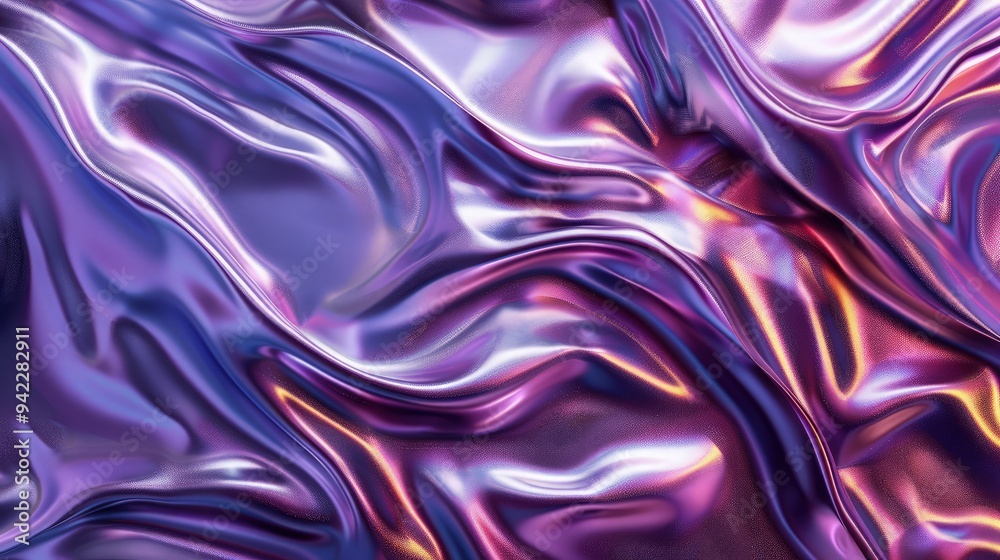 Obraz premium Dark purple liquid background, liquid abstract background.