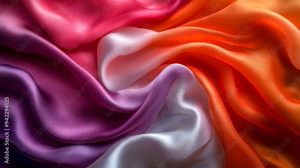 Abstract Colorful Fabric Texture Background Abstract Colorful Fabric Texture Background