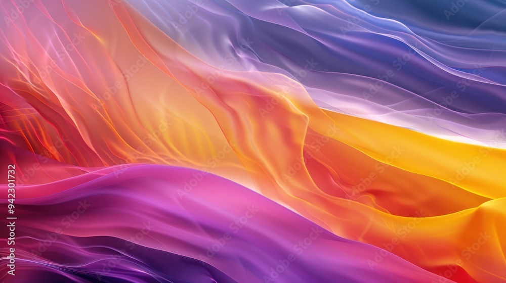 Obraz premium Abstract Colorful Swirling Background