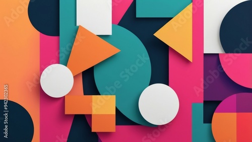 Wallpaper Mural illustration of a colorful background Torontodigital.ca