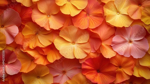 A Colorful Arrangement of Petals