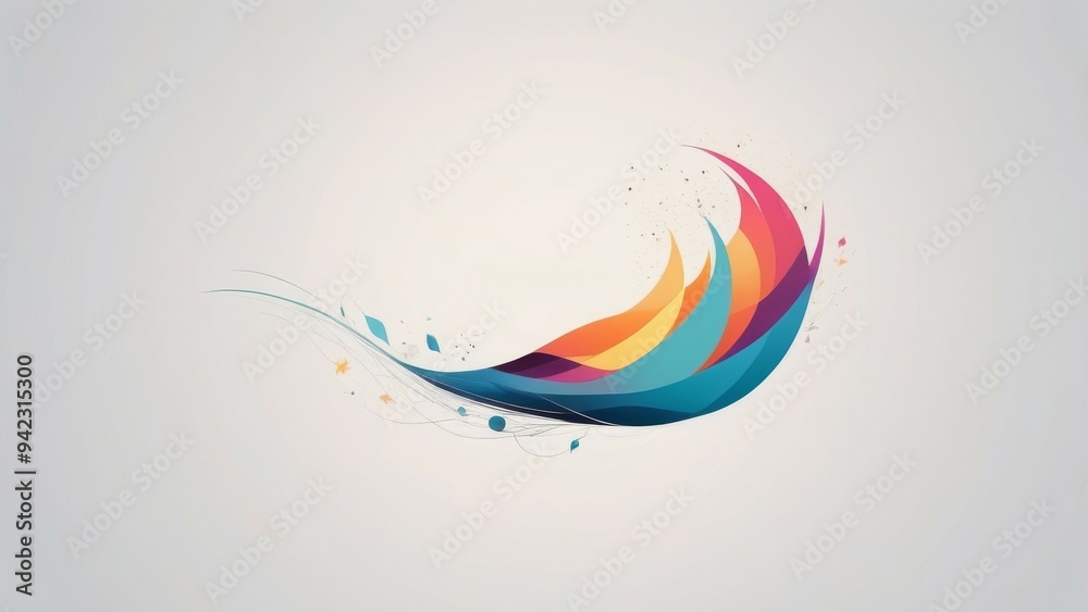 abstract background with lines