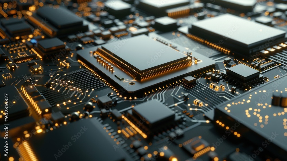 CPU or microprocessor background Electronic industry or artificial intelligence concept CPU or microprocessor background Electronic industry or artificial intelligence concept