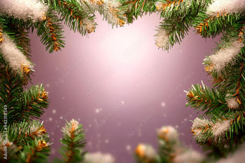 Festive Christmas New Year border. Xmas background and frame composition. Christmas banner and web poster Festive Christmas New Year border. Xmas background and frame composition. Christmas banner and web poster