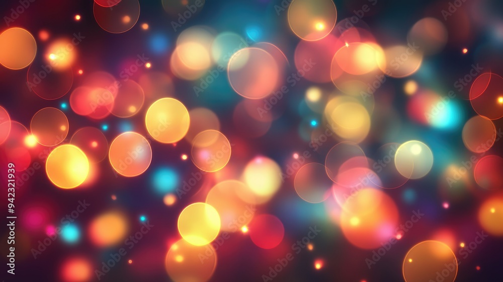 Abstract bokeh background with sparkling lights Abstract bokeh background with sparkling lights
