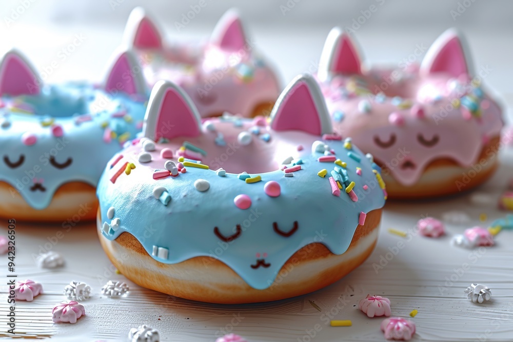 Cute Cat Donuts Cute Cat Donuts