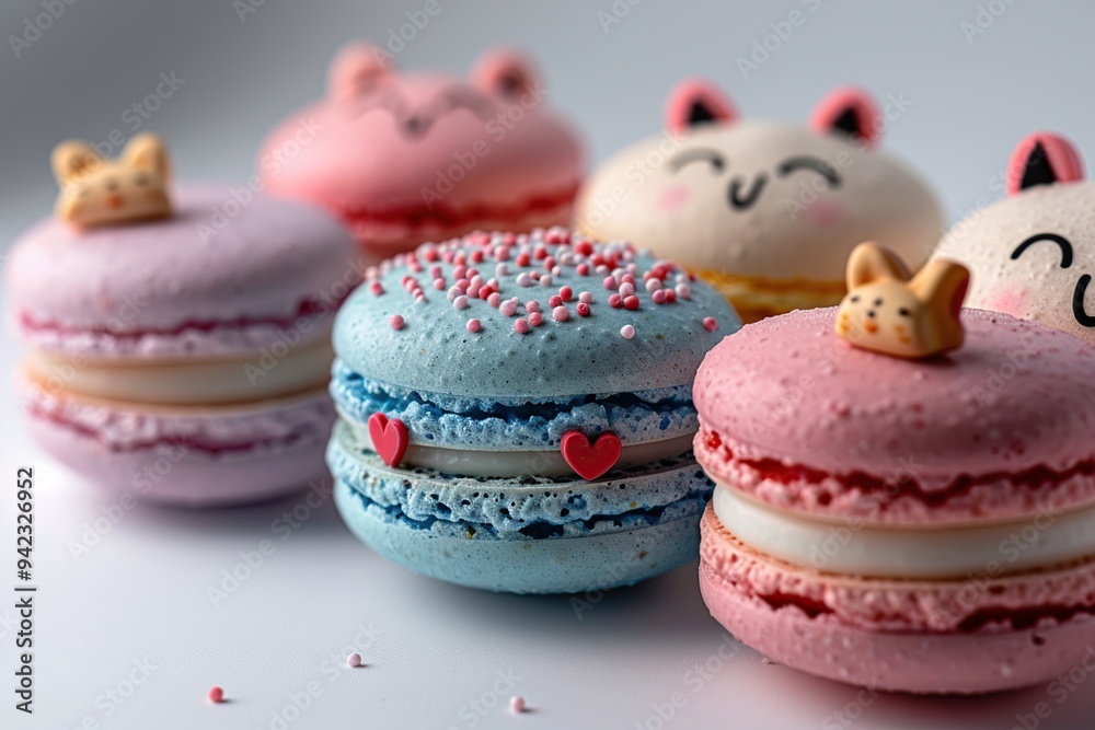 Colorful and Delicious Macarons Colorful and Delicious Macarons