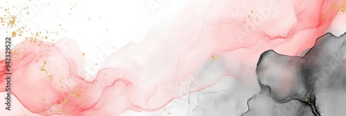 An elegant and visually appealing abstract background that showcases soft watercolor textures in a variety of pastel colors, making it ideal for minimalistic designs and diverse creative projects