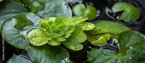 Water Lettuec Pistia Stratiotes L photo