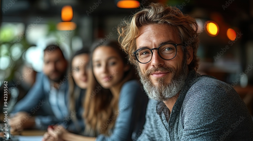manager discussing business operations in office young colleagues.stock image manager discussing business operations in office young colleagues.stock image