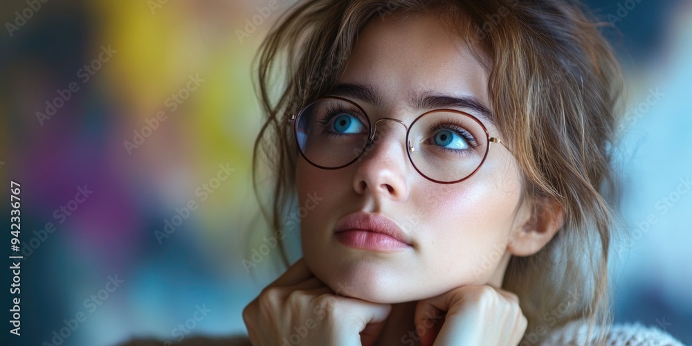 Contemplative Young Woman Contemplative Young Woman
