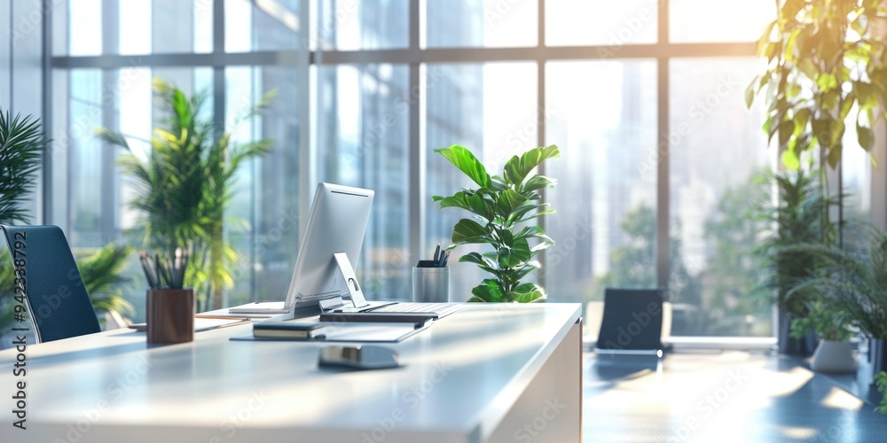 Fototapeta premium Modern Office Interior