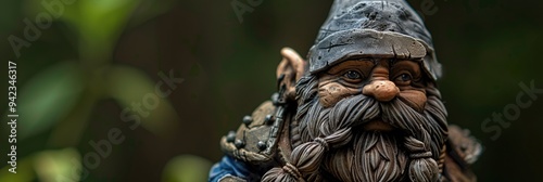 A plasticine model of a mythical dwarf character photo