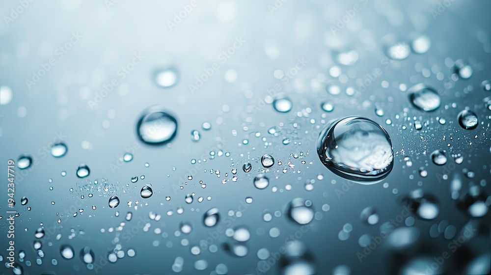 A collection of raindrops on a smooth glass surface, with soft reflections and highlights, creating a clean and minimalist rain scene with space for text. A collection of raindrops on a smooth glass surface, with soft reflections and highlights, creating a clean and minimalist rain scene with space for text.