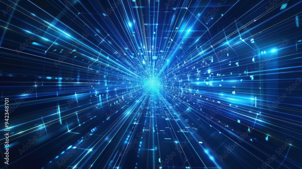 Digital Tunnel of Light and Speed Digital Tunnel of Light and Speed