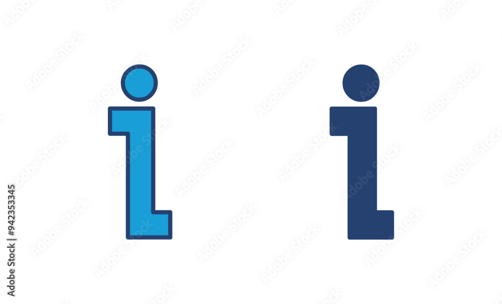 Info sign icon vector. about us icon vector. Faq icon Info sign icon vector. about us icon vector. Faq icon