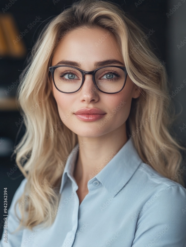 Professional Business Woman Smiling for Portrait Professional Business Woman Smiling for Portrait