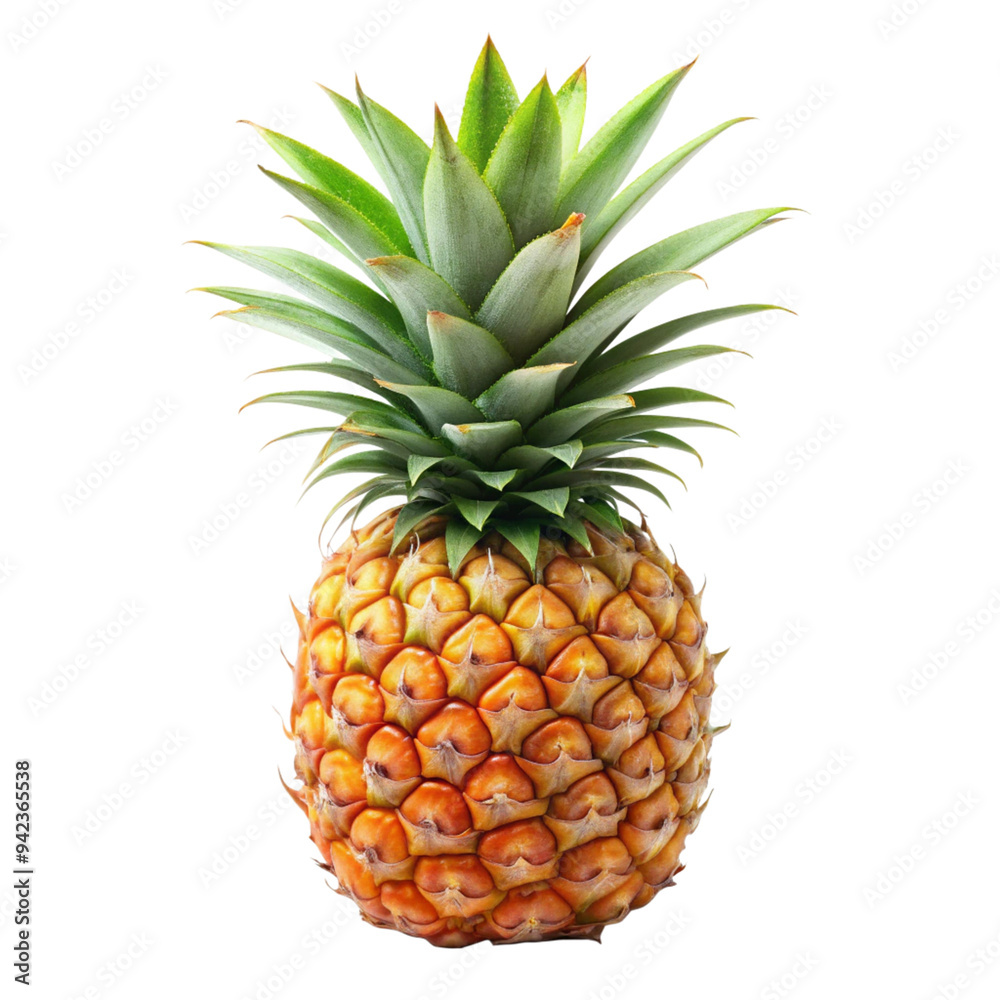 Pineapple Isolated on Clear Background – PNG File for Professional Food Photography Pineapple Isolated on Clear Background – PNG File for Professional Food Photography