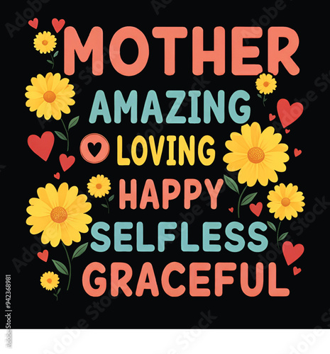 Inspirational Mother’s Day T-Shirt Design