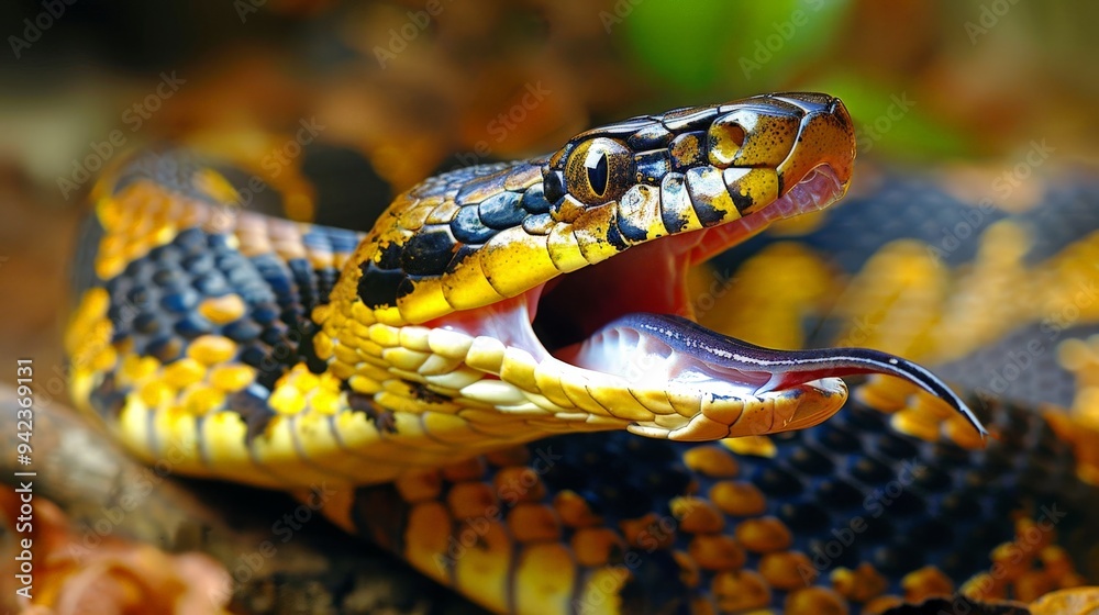 Snakes slither silently, using scales and flicking tongues to sense prey and predators Snakes slither silently, using scales and flicking tongues to sense prey and predators