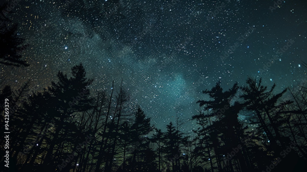 Stars twinkle like distant diamonds in the midnight sky, sparking wonder and awe. Stars twinkle like distant diamonds in the midnight sky, sparking wonder and awe.
