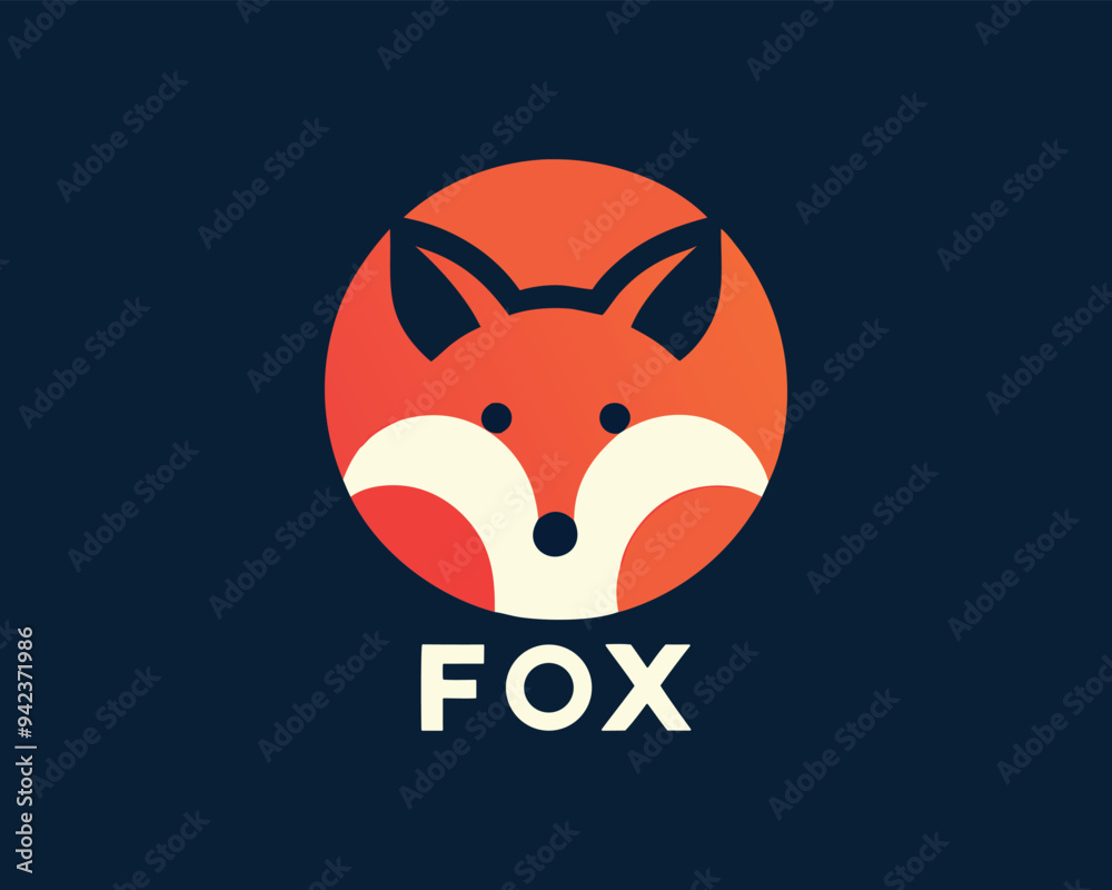 fox head illustration fox head illustration