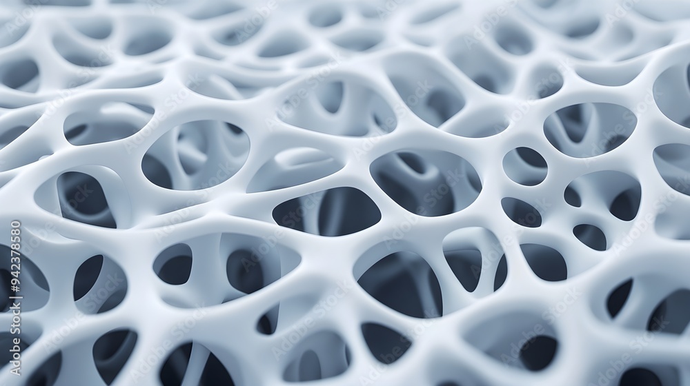 Abstract White 3D Structure Texture Abstract White 3D Structure Texture