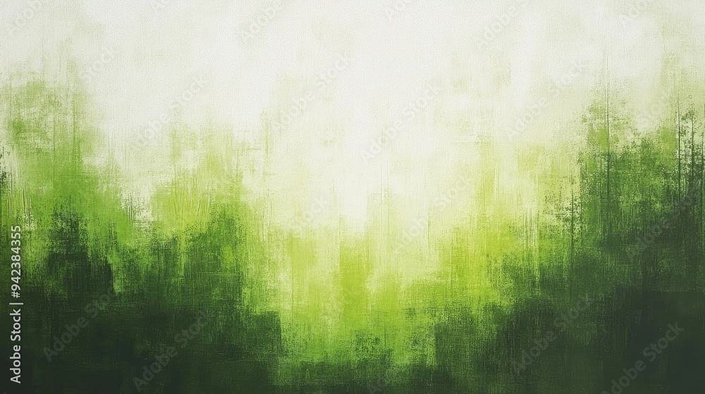 Lush green abstracts in natural serenity Lush green abstracts in natural serenity