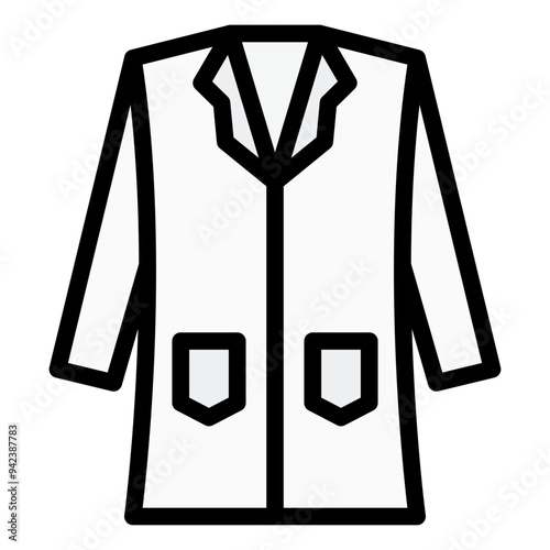 lab coat icon