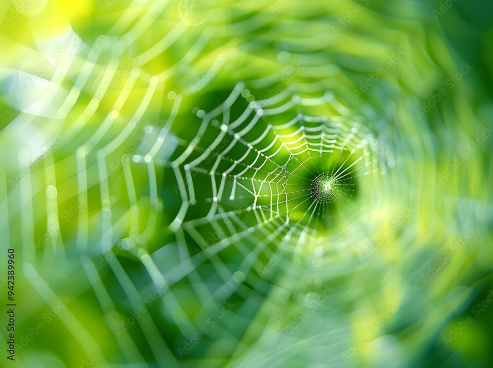 abstract background with light spider web, green lines and glow, light effects, blurry foreground, high resolution, high detail, green theme, motion blur abstract background with light spider web, green lines and glow, light effects, blurry foreground, high resolution, high detail, green theme, motion blur