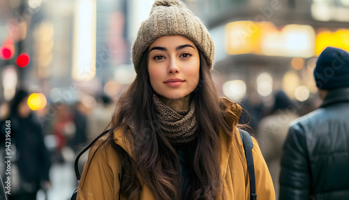 Wallpaper Mural street fashion model Torontodigital.ca