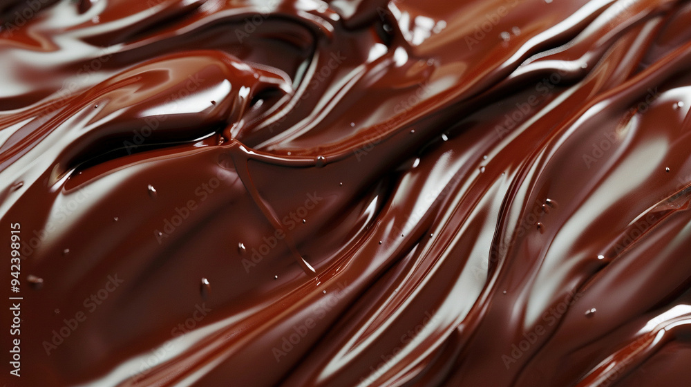 top view of the texture of chocolate and milk melt top view of the texture of chocolate and milk melt