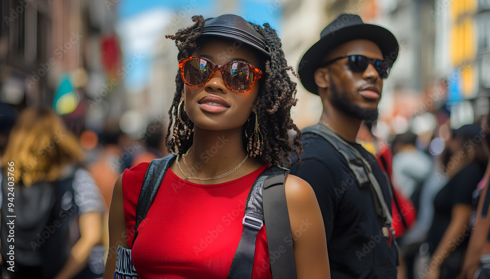 street fashion model