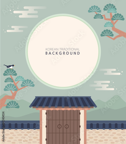 Chuseok, Korean holiday, holiday, tradition, Korea, autumn, Asia, pattern, background