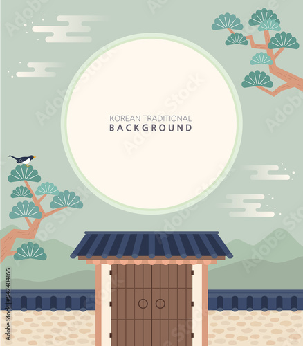 Chuseok, Korean holiday, holiday, tradition, Korea, autumn, Asia, pattern, background