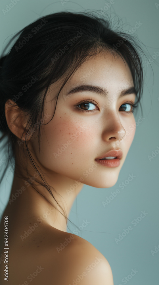 Naklejka premium portrait of a woman