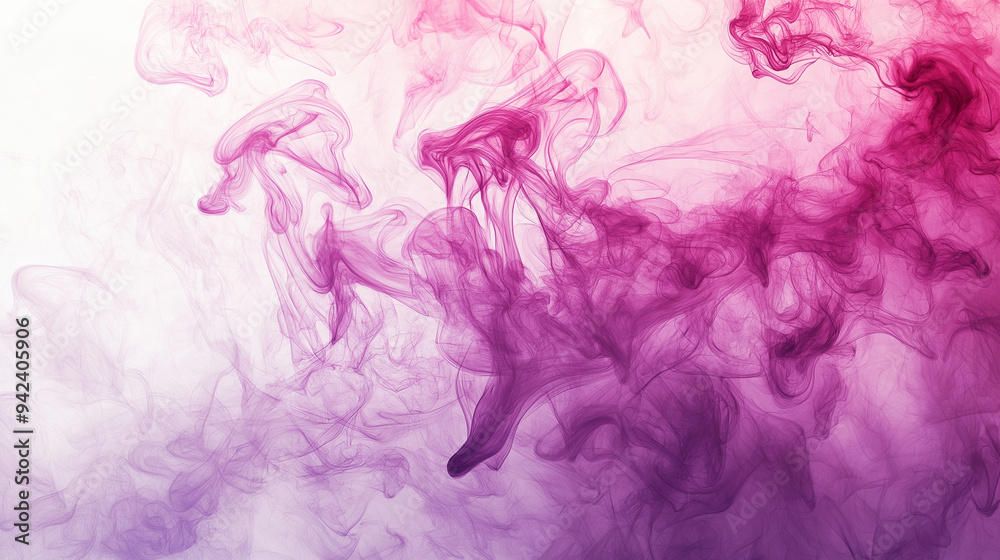 abstract electric purple and hot pink ink storm artwork, on a brushed silver background abstract electric purple and hot pink ink storm artwork, on a brushed silver background