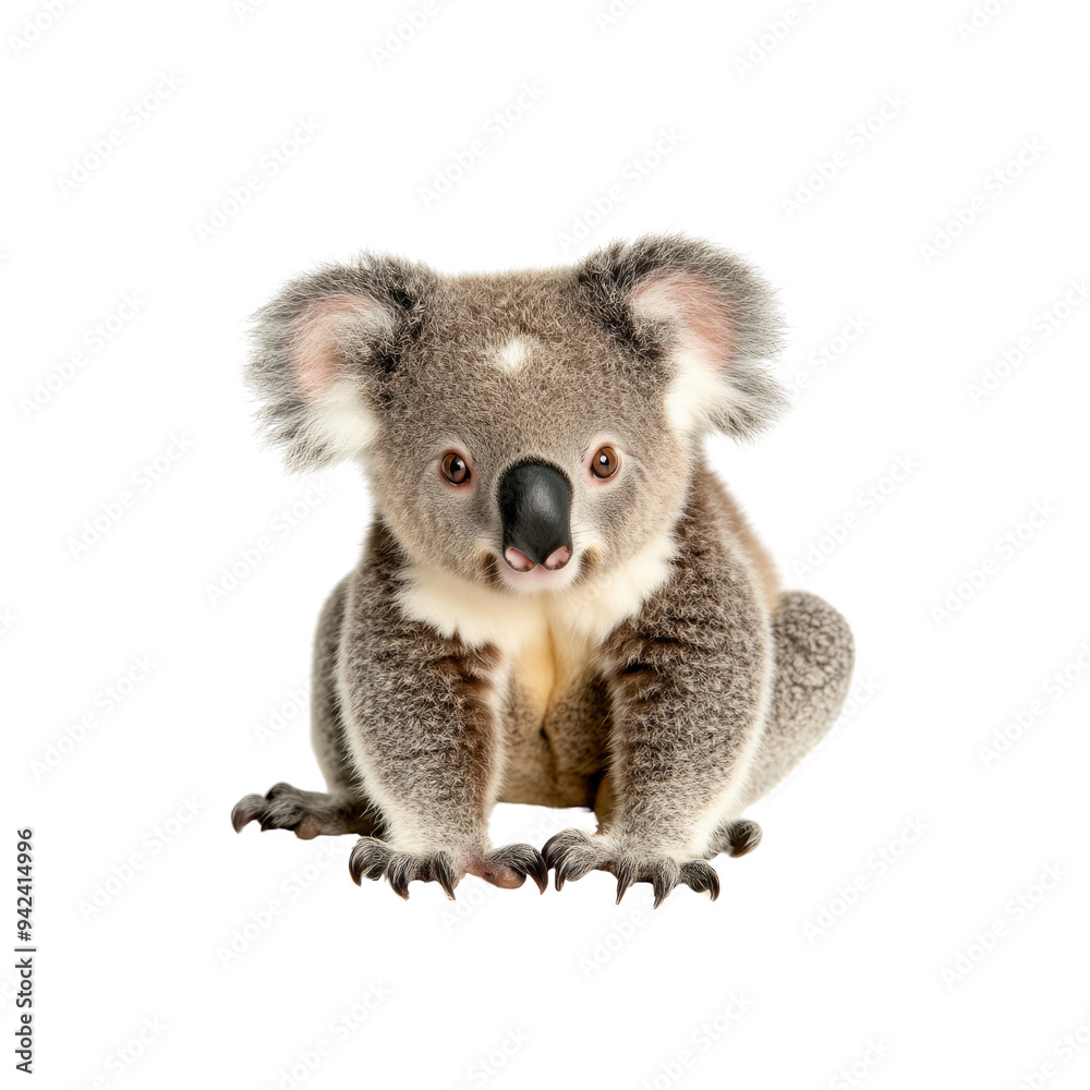Cute Koala Bear Looking at Cute Koala Bear Looking at