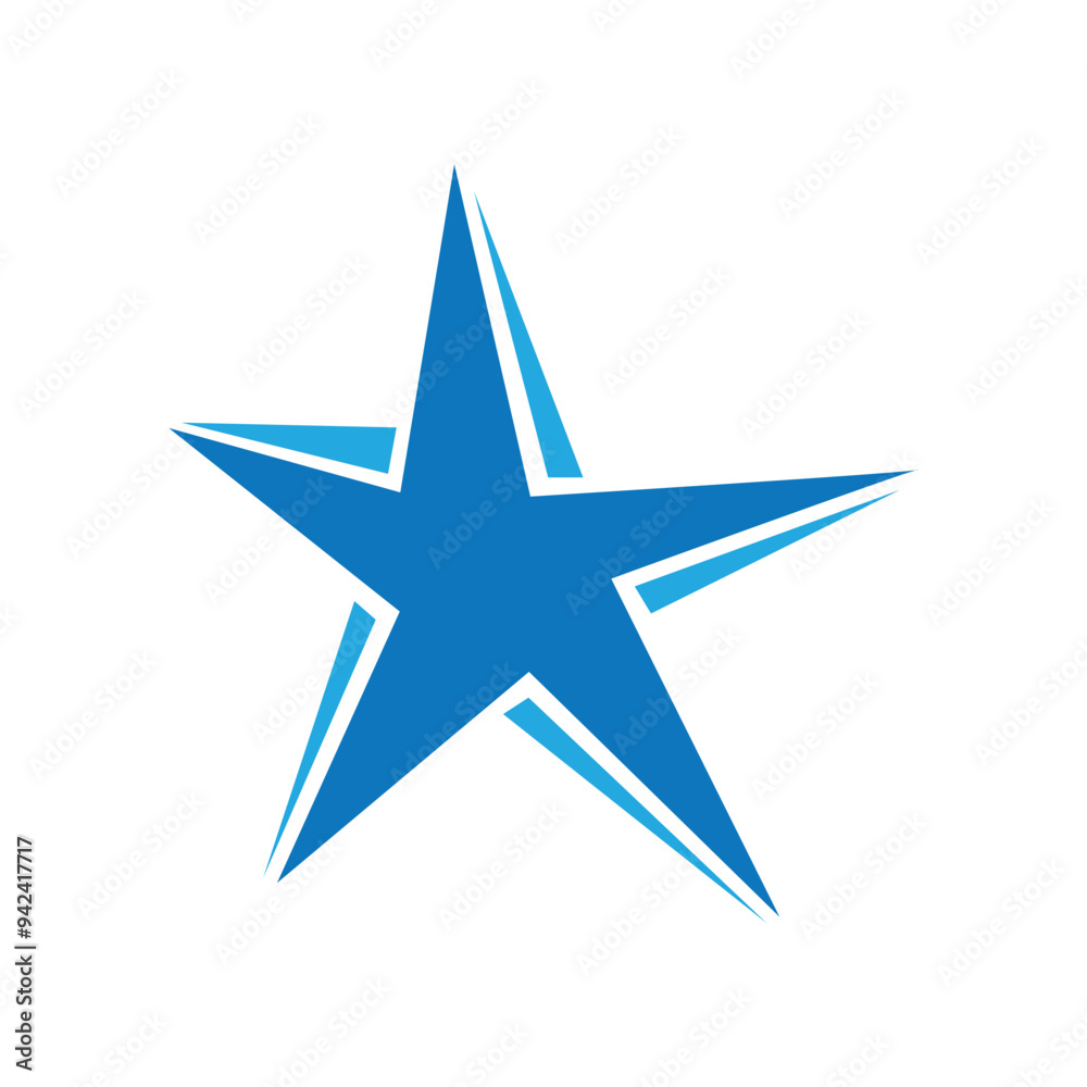 Star Logo Vector Template Icon