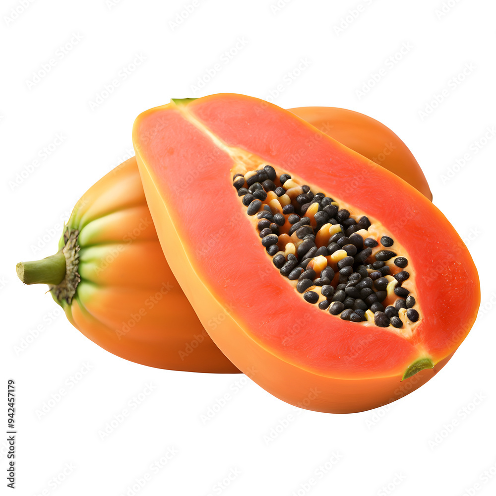 Fresh and delicious looking papaya Fresh and delicious looking papaya
