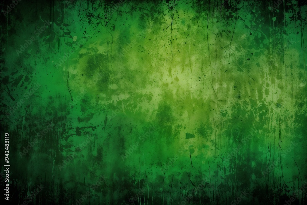Obraz premium Grungy green texture background, ideal for designs needing a natural or earthy theme.