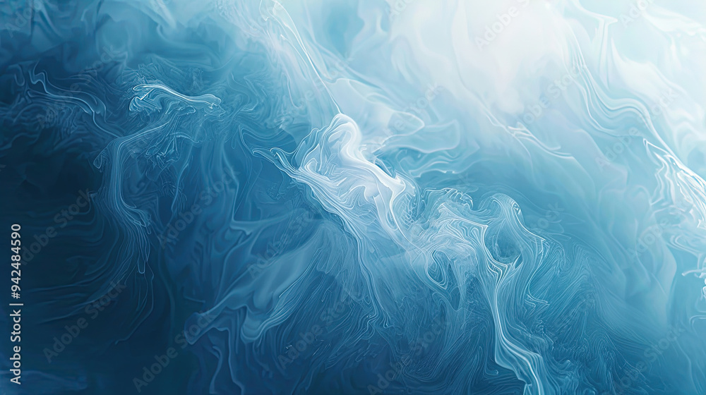 Fototapeta premium Blue presentation background