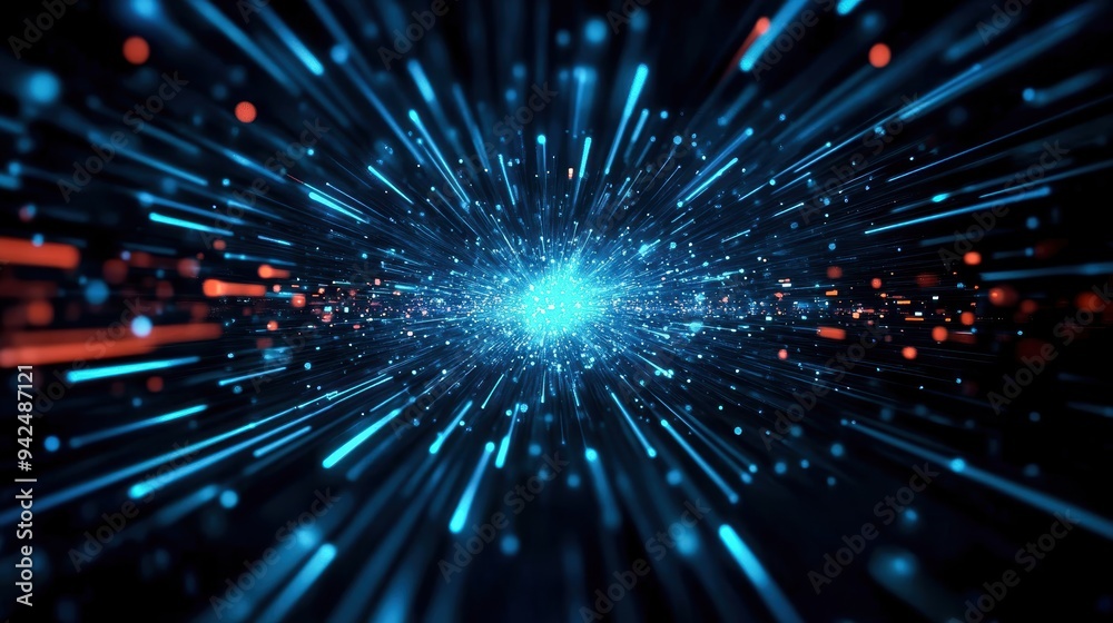 Fototapeta premium Futuristic background