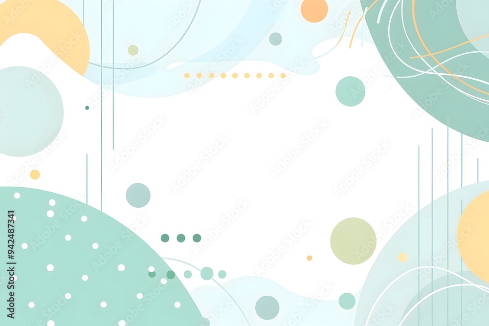 abstract flat background with simple shapes and lines in pastel pink, teal green, white, and beige colors. Geometric shapes and minimalistic design elements are used with a muted color palette. abstract flat background with simple shapes and lines in pastel pink, teal green, white, and beige colors. Geometric shapes and minimalistic design elements are used with a muted color palette.