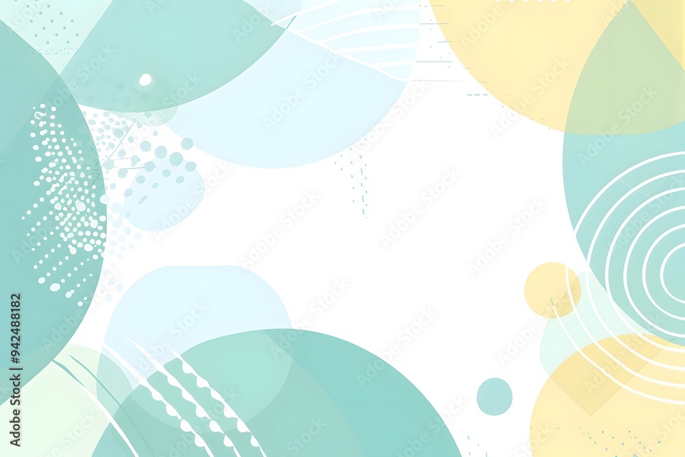 abstract flat background with simple shapes and lines in pastel pink, teal green, white, and beige colors. Geometric shapes and minimalistic design elements are used with a muted color palette. abstract flat background with simple shapes and lines in pastel pink, teal green, white, and beige colors. Geometric shapes and minimalistic design elements are used with a muted color palette.